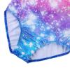 BAOHULU Gymnastics Leotards for Girls Mesh Sleeves Dancewear with Matching Shorts Set US_KHB391_PinkBlue_10A_B view 4
