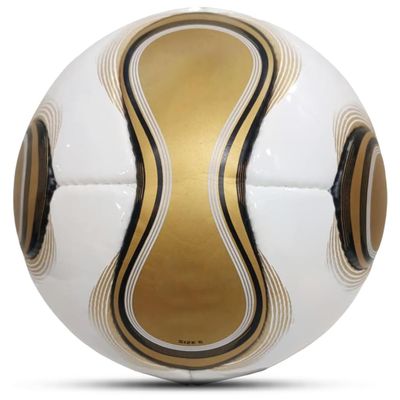 World Cup 2006 Germany Match Ball Replica Golden Color Size 5 Soccer Ball for Training Collectible Football for Soccer Fans & Players OII-028