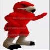 New Red Eagle Bird Hawk Falcon Mascot Costume Birds Party Carnival Costumes With COOL FANS (Large) view 1