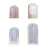 12pcs Hanging Garment Bags Lightweight Clear Clothes Full Zipper Suit Bag For Closet Storage view 3