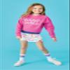 iscream Big Girls Bold Boho Silky Soft Plush Shorts - Smiles Everywhere, Large (14) view 2