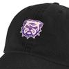 Truman Bulldogs Primary Logo Official Collegiate Dad Cap - The U18 Adjustable Relaxed-Fit Hat with Team Logo, Black view 4