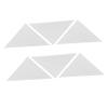 Garneck Table Football Table Corner Protectors Corner Cushion Edges Triangle Cover Plastic view 1