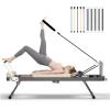 SogesPower Pilates Reformer Machine Foldable for Home Gym Workout view 1