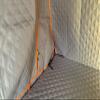 Insulated RTT Liner, Quilted, Zip-in, Gray view 1