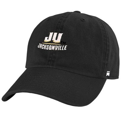 Jacksonville Dolphins Primary Logo Official Collegiate Dad Cap - The U18 Adjustable Relaxed-Fit Hat with Team Logo, Black