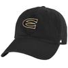 Emporia State University ESU Hornets Primary Logo Official Collegiate Dad Cap - The U18 Adjustable Relaxed-Fit Hat with Team Logo, Black view 1