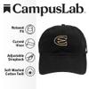 Emporia State University ESU Hornets Primary Logo Official Collegiate Dad Cap - The U18 Adjustable Relaxed-Fit Hat with Team Logo, Black view 2