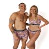 Cloundies Matching Underwear for Couples, Gift ideas for Valentines day, Christmas Day, Anniversary, (SOLD SEPERATELY) Bralet, Small, C&M view 1
