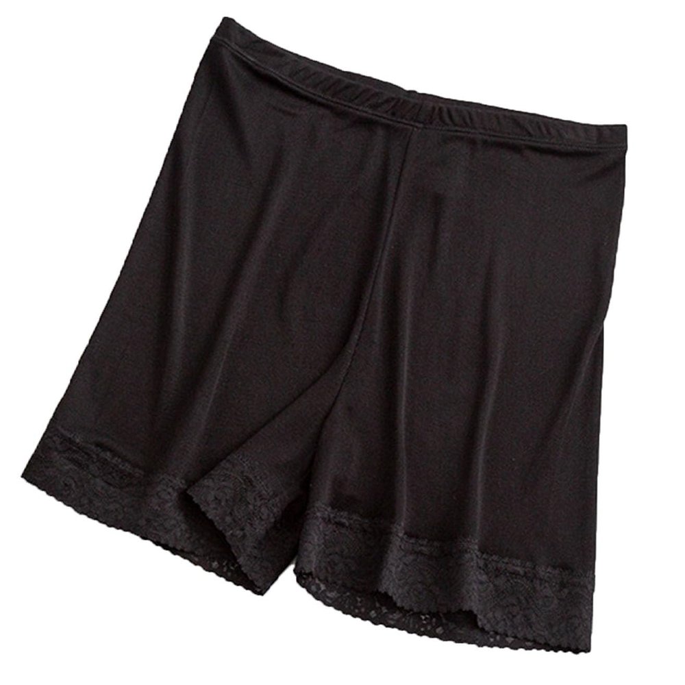 100% Mulberry Silk Boyshorts Women's Boxer Briefs Shorts Underwear High Waist Panties Comfortable Daily Underpants