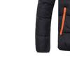 Qolkmuiy-GJ Men's Winter Insulated Thick Puffer Outwear Warm Ski Jacket Waterproof Hooded Thicken Padded Parka Hoodie (Orange,Large) view 3
