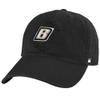 Bryant University Bulldogs Primary Logo Official Collegiate Dad Cap - The U18 Adjustable Relaxed-Fit Hat with Team Logo, Black view 1