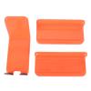 Cycle Wall Mount Stand, Cycling Pedal Hanger Wall Mount, for Garage Home Storage Road Mountain Cycle Anti Scratch (Orange Red) view 1