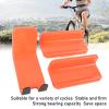 Cycle Wall Mount Stand, Cycling Pedal Hanger Wall Mount, for Garage Home Storage Road Mountain Cycle Anti Scratch (Orange Red) view 2