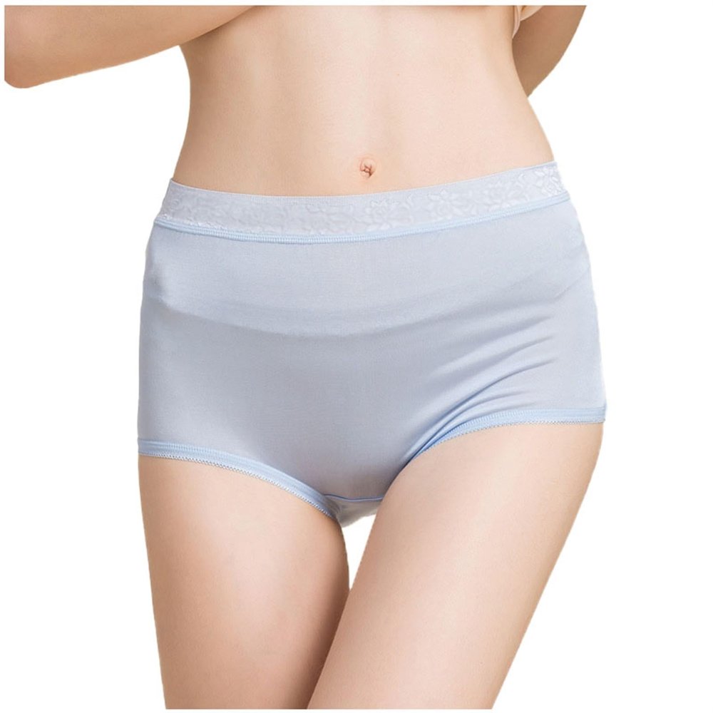 100% Silk Women's Underwear Shorts Boxer Briefs Boyshorts Soft Panties Summer Underpants for Sports Yoga Sleep Everyday