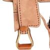 Western Saddle Set, Leather, with Headstall and Breast Collar, Tan Color, Available Size from 14 to 18 Inch Seat (18" Inch Seat) view 4