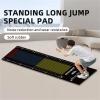 vnrutkou Standing Jumping Mat, Jump Rope Mat Shock Absorbing, Non-Skid Long Jump Mats for Floor Work Out, Large Rubber Exercise Mat, for Exercise Workout Training (1.6 X 11.5ft) view 2