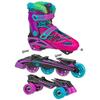 Roller Derby Falcon 2-in-1 Combo Quad and Inline Skates for Kids, Adjustable Sizing view 4