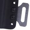 [1 Pair] OWB Tegris Belt Loops for Holsters - (Silver) - (No Hardware) - (12 Layers) - (Fits Belt Sizes Up to 1.75in) - Easy Installation - Ideal for Everyday Carry - USA Made view 3