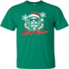 X-Large Kelly Green Mens Merry Rizzmas Funny Cool Santa Christmas T-Shirt view 2