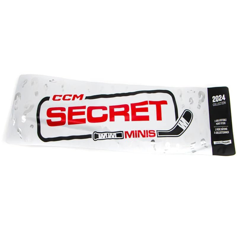 CCM Secret Mini Hockey Sticks 2024 (Right Hand - 1 Random Stick)
