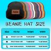 Custom Baby Beanie with Name,Personalized Toddler Kids Beanies Winter Hat Custom Name Beanies Gifts for Adults Pink Beanie view 2