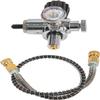 GREOENEL Amor Air Valve Gauge Regulator Fill Station 4500PSI High Pressure PCP Paintball Fill Station Stainless Steel Valve HPA CO2 Tank DIN Charging System Black M18*1.5 view 4