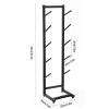 Skateboard Wall Mount,Skate Board Wall Display Hanger Rack,Snowboard Wall Mount Ski Holder,5 Floors Deck Wall Board Rack Storage,Skateboard Organizer,Snowboard Storage,Skateboards,Sporting Goods view 3