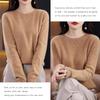 ALMOSDO Cashmere Sweaters for Women, 100% Cashmere Crew Neck Long Sleeve Soft Pullover Sweater Women's Cashmere Sweaters (US, Alpha, XX-Large, Regular, Regular, Golden Camel) view 2