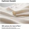 ALMOSDO Cashmere Sweaters for Women, 100% Cashmere Crew Neck Long Sleeve Soft Pullover Sweater Women's Cashmere Sweaters (US, Alpha, XX-Large, Regular, Regular, Golden Camel) view 3