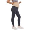 Motherhood Maternity Women's Essential Stretch Full Length Secret Fit Over The Belly Pregnancy Legging, Asphalt, Small