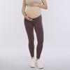 Motherhood Maternity Women's Essential Stretch Full Length Secret Fit Over The Belly Pregnancy Legging, French Roast, X-Small view 2
