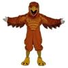 Eamior Golden Hawk Eagle Mascot Costume for Adults Men & Women with Built-in Fan Inside the Head view 1
