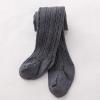 AIMAOMI Baby Girls Cable Knit Tights Toddler Cotton Footed Leggings Solid Seamless Winter Stocking Pants for 2T Fleece Lined Leggings (Dark Gray, 0-6 Months) view 4