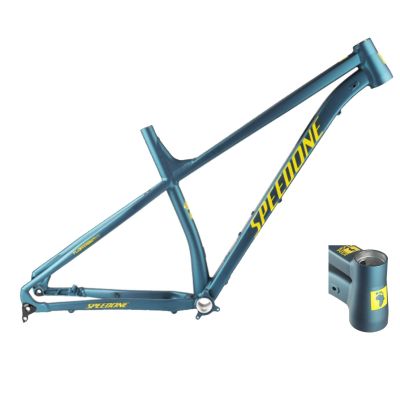 ZECHAO 29er Mountain Bike Frame, 17''/19'' Disc Brake 148 * 12MM Thru Axle Aluminium Alloy XC MTB Frame Internal Routing Bowl Set 44 * 56mm(Blue,Large)