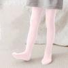 AIMAOMI Cable Knit Leggings Unisex Infant Toddler Litter Kid Footless Pant Girls Cable Knit Tights Fleece Lined Fleece Lined Tights Baby (Hot Pink, 12-24 Months) view 2