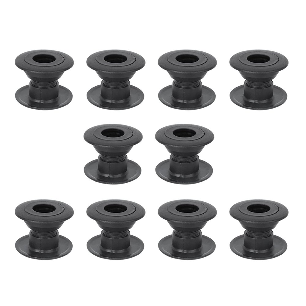 10 Pairs Table Football Bearing, Table Soccer Ball Game Bearing, 5529 Foosball Table Shafts Covers Parts 15.8mm with Steel Ball for Table Ball Game Training