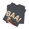 Funny Thanksgiving Turkey Baa T-Shirt for Men Women Cute Sheep Costume Turkey Graphic Tee Short Sleeve Shirt view 2