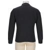 Slim Fit Turtleneck Sweater for Men Knit Thermal Pullover Sweaters Casual Basic Undershirts Ribbed Knitted Pullover Black view 3