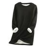 KICILVS Fleece Lined Long Sleeve Shirt Sherpa Hoodie Thermal Long Sleeve Shirts for Women Cold Weather Funny view 1