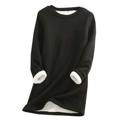 KICILVS Fleece Lined Sweatshirt Women Women's Thermal Underwear Thermal for Women Funnys