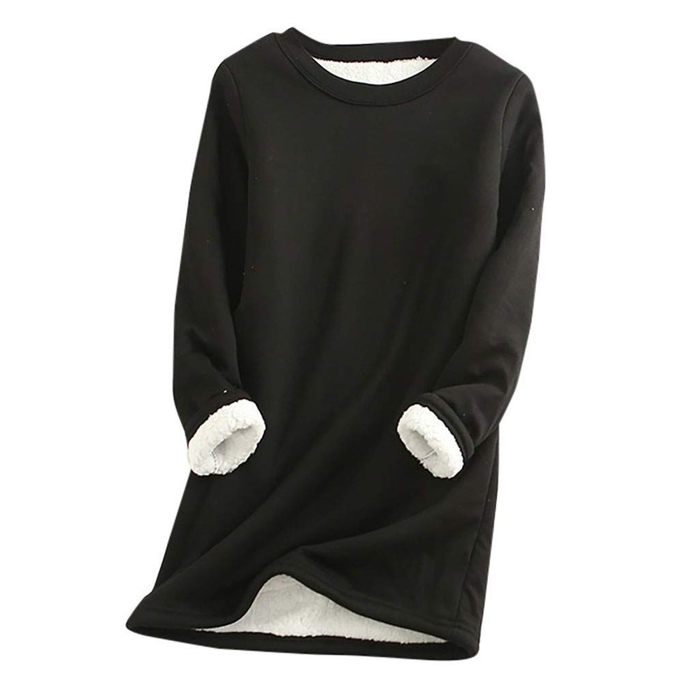 KICILVS Fleece Lined Sweatshirt Women Women's Thermal Underwear Thermal for Women Funnys