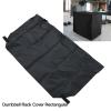 Dumbbell Rack Cover Rectangular Protective Water Resistant Oxford Cloth Holder Cover Frame Dust Weight Designed Specifically for Home Gym Set Brackets view 4