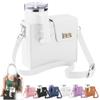 2025 New Stanley Cup Holder Crossbody Water Cups Storage Bag Purses Purse with Cup Holdes Stanley Cup Purse Holder 40 oz (White) view 1