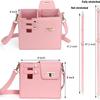 2025 New Stanley Cup Holder Crossbody Water Cups Storage Bag Purses Purse with Cup Holdes Stanley Cup Purse Holder 40 oz (White) view 2