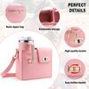 2025 New Stanley Cup Holder Crossbody Water Cups Storage Bag Purses Purse with Cup Holdes Stanley Cup Purse Holder 40 oz (White) view 3