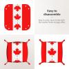 Canadian Flag Storage Tray, Keychain Coin Watch Earring Tray, Unisex Storage Tray, Travel Accessories Decorative Tray, view 3