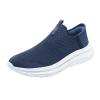 NSWDMA Men's Slip On Sneakers Comfort Breathable Walking Shoes Arch Support Non Slip Casual Trainers Shoes Lightweight Mesh Gym Running Shoes for Men(Dark Blue,6) view 1
