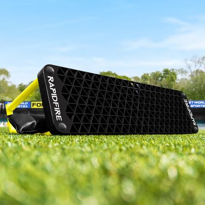 FORZA RapidFire Wave Soccer Rebound Board  Premium 4-in-1 Training Equipment for Soccer Passing & Shooting Drills [Standard or XL Sizes] (XL)