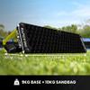 FORZA RapidFire Wave Soccer Rebound Board  Premium 4-in-1 Training Equipment for Soccer Passing & Shooting Drills [Standard or XL Sizes] (XL) view 2